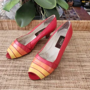 Bally leather shoes size 36.5