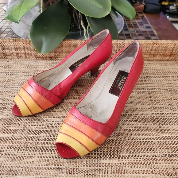 Bally leather shoes size 36.5