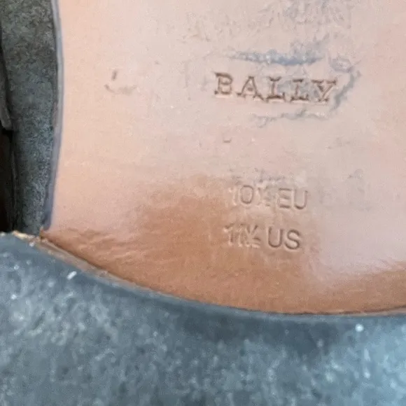 Bally leather shoes