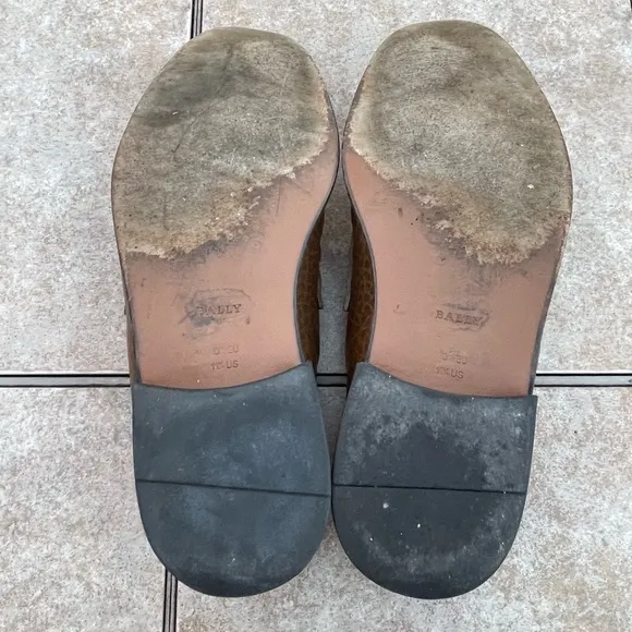 Bally leather shoes