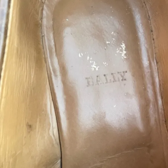 Bally leather shoes