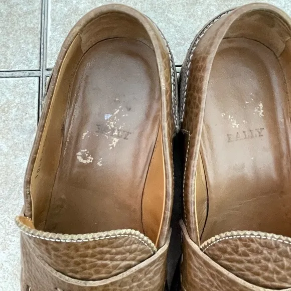 Bally leather shoes