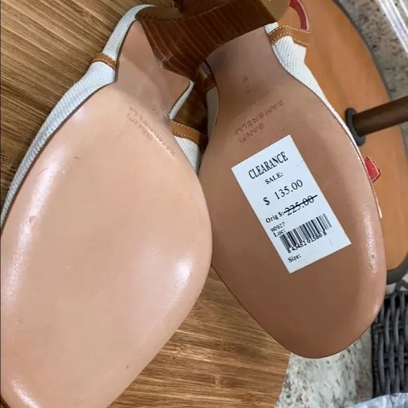 Banfi Zambrelli NWT 7B heeled sandal shoes