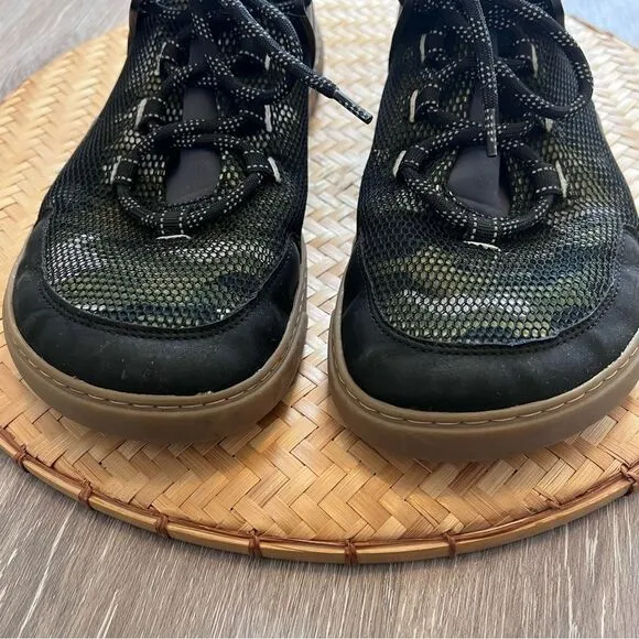 Barebarics rebel army green barefoot shoes trail running hiking men’s size 8