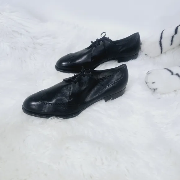 Barletta mens shoes leather black  size 11B