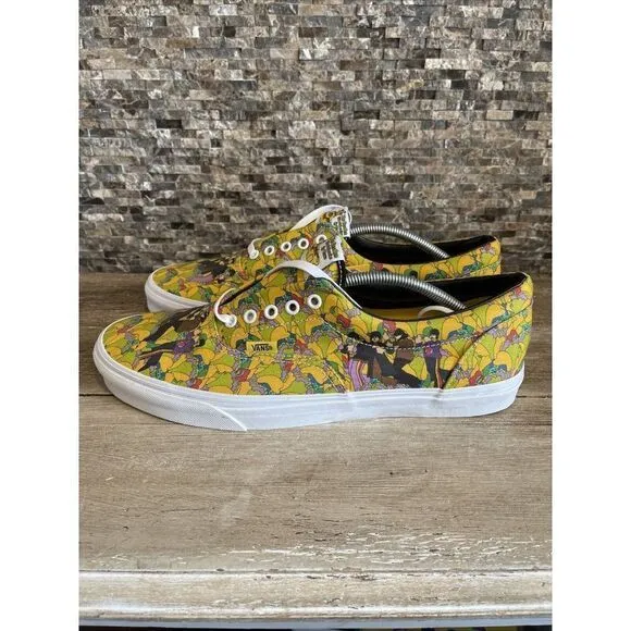 BEATLES Yellow Submarine VANS Shoes Mens Sz 13 ERA Garden/True NEW IN BOX