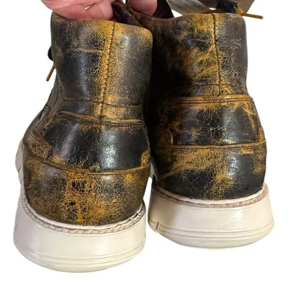 Bed Stu Galahad Leather High-Top Sneakers