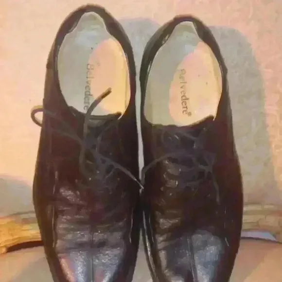 BELVEDERE MEN'S  LEATHER SHOES