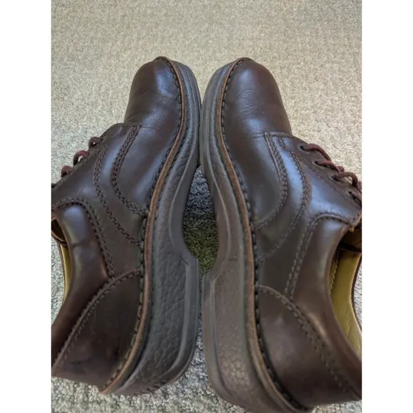 Birkenstock Shoes Mens Size 7 Brown Leather Derby Memphis Oxfords Lace Up