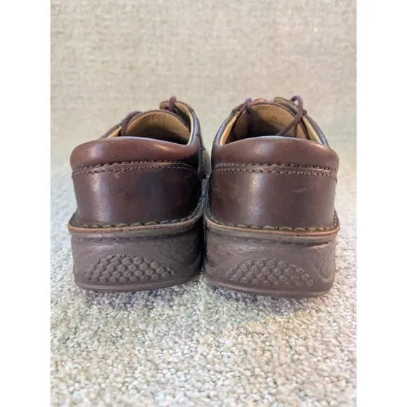 Birkenstock Shoes Mens Size 7 Brown Leather Derby Memphis Oxfords Lace Up
