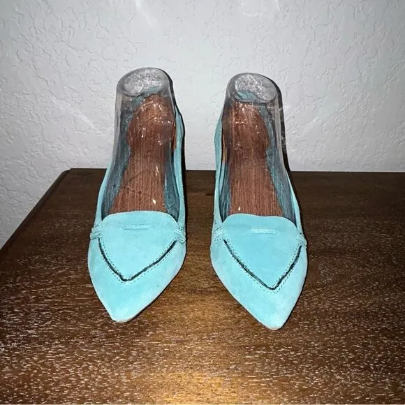 Biviel Marcy Pointed Kitten Cone Heel Shoes