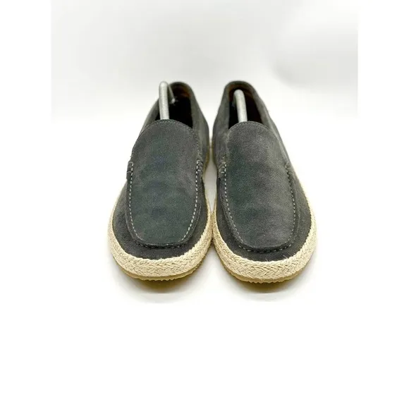 Blake McKay Shoes Men 10.5 C11 Slip On Gray Suede Fashion Loafer