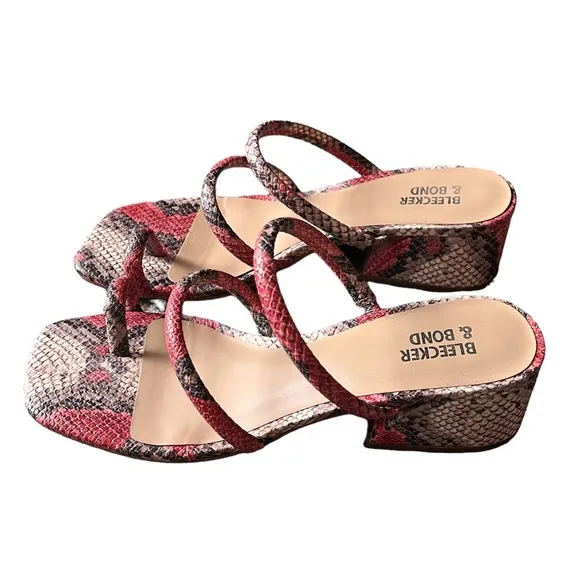 Bleecker &amp; Bond Cecilia Sandal Shoes size 7M