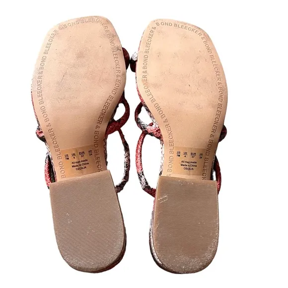 Bleecker &amp; Bond Cecilia Sandal Shoes size 7M