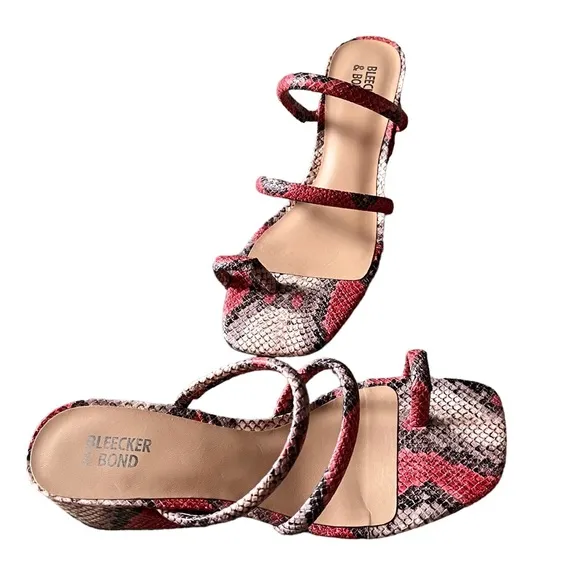 Bleecker &amp; Bond Cecilia Sandal Shoes size 7M