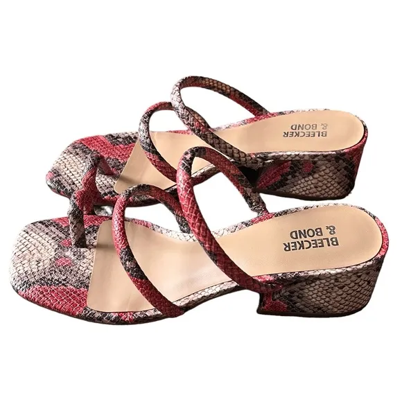 Bleecker &amp; Bond Cecilia Sandal Shoes size 7M