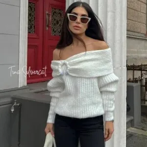 BLOGGER'S FAVE! Zara Knit Sweater White NWT