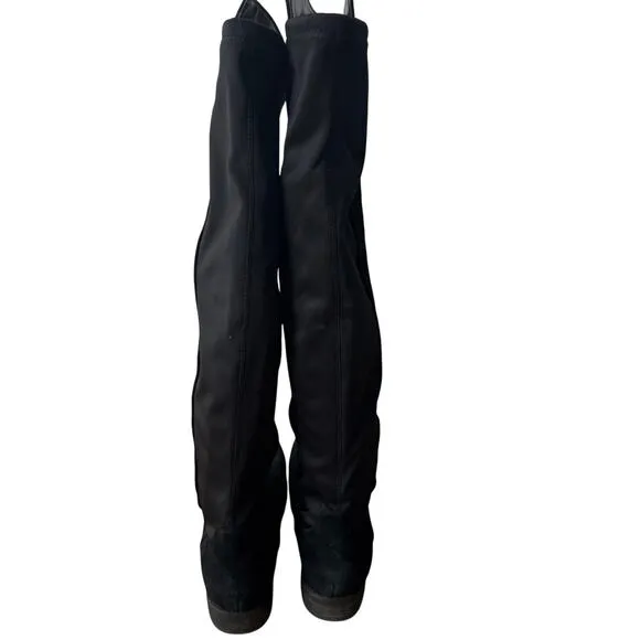 Blondo Tall Black Suede Velma Waterproof Boots Size 8.5