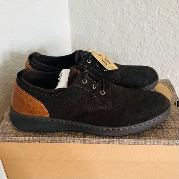 BORN Marcus Lightweight Sneaker, Dress Comfort Shoe, Dark Brown, Size 11, NWT
