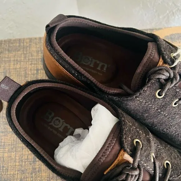 BORN Marcus Lightweight Sneaker, Dress Comfort Shoe, Dark Brown, Size 11, NWT