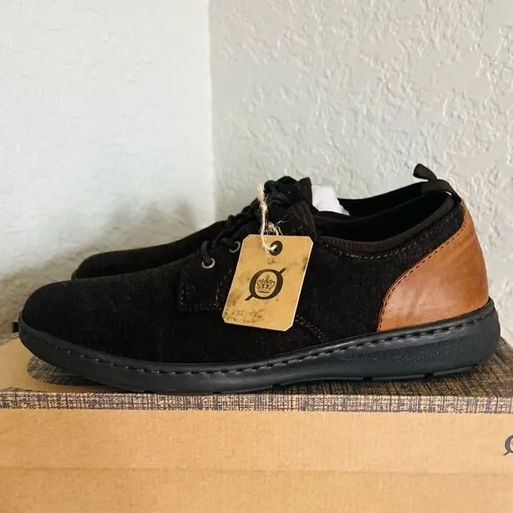 BORN Marcus Lightweight Sneaker, Dress Comfort Shoe, Dark Brown, Size 11, NWT
