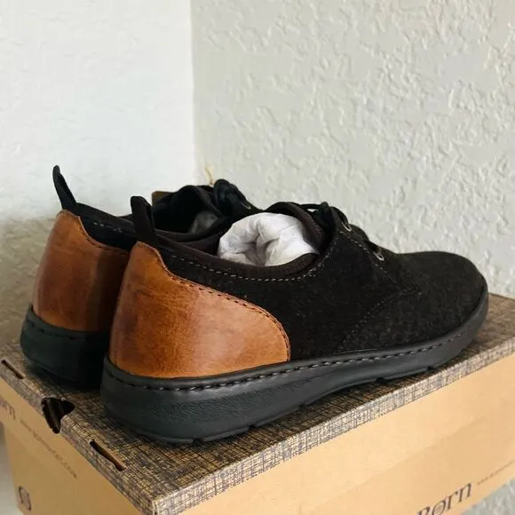 BORN Marcus Lightweight Sneaker, Dress Comfort Shoe, Dark Brown, Size 13, NWT