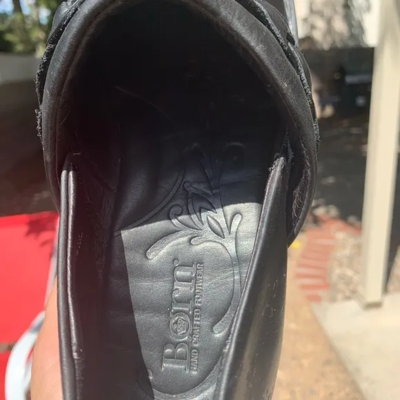 Born Shoes black 8.5 leather