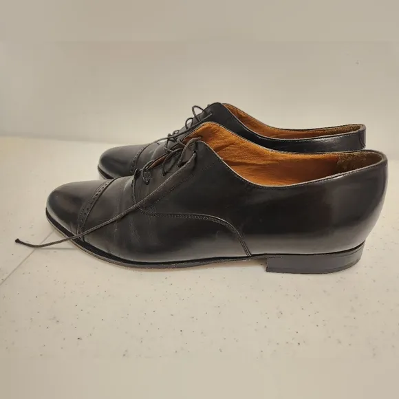 Bostonian Florentine Size 13 Black Made in Italy Leather Upper Leather Sole