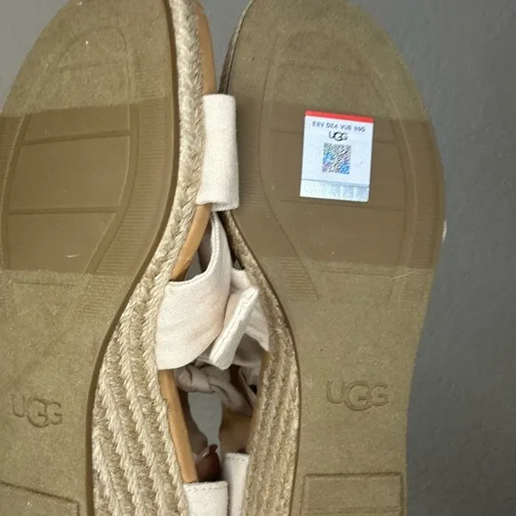 Brand New w/o box UGG espadrille wedges size 8.5
