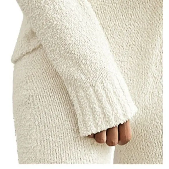 Brand New Fuzzy Knitted Loungewear Set