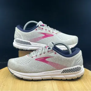 Brooks Addiction GTS 15 Womens Running Shoes Oyster Peacoat Lilac Sneakers 10B