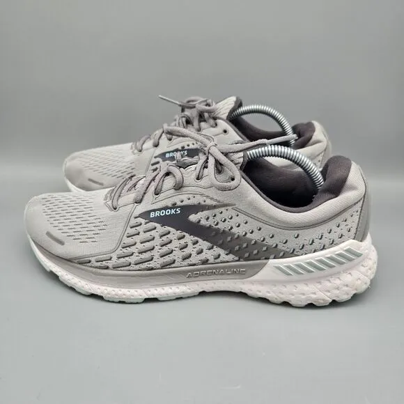 Brooks Adrenaline GTS 21 1203291B061 Gray Running Shoes Sneakers Size 11.5 M