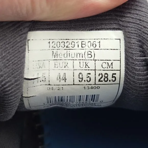Brooks Adrenaline GTS 21 1203291B061 Gray Running Shoes Sneakers Size 11.5 M