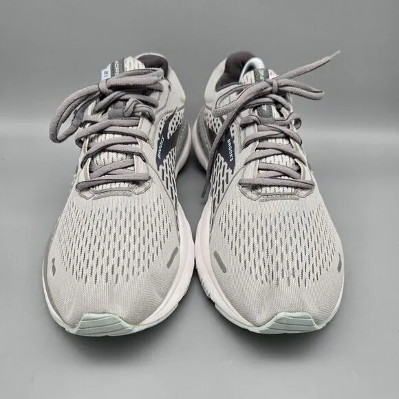 Brooks Adrenaline GTS 21 1203291B061 Gray Running Shoes Sneakers Size 11.5 M