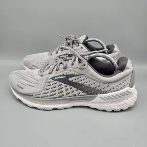 Brooks Adrenaline GTS 21 1203291B061 Gray Running Shoes Sneakers Size 11.5 M