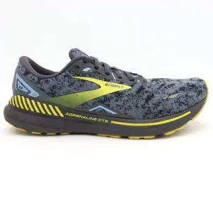 Brooks Adrenaline GTS 23 Mens Sz 13D Gray Blue Camo Running Sneakers 1103911D404