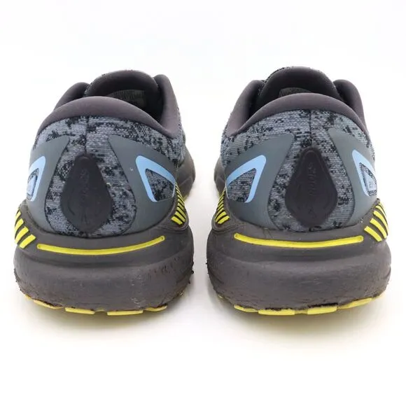 Brooks Adrenaline GTS 23 Mens Sz 13D Gray Blue Camo Running Sneakers 1103911D404