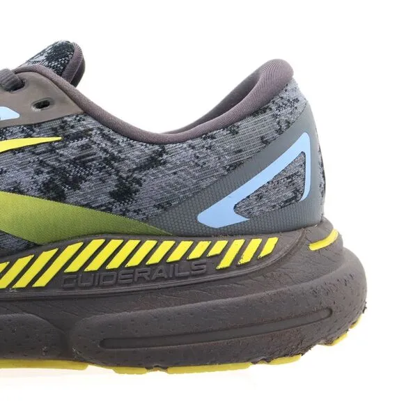 Brooks Adrenaline GTS 23 Mens Sz 13D Gray Blue Camo Running Sneakers 1103911D404