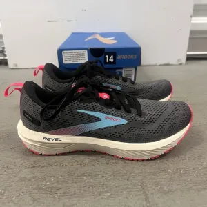 Brooks &quot;Revel 6&quot; Women's All-Day Running Shoes Victoria Blue/Black/Springbud 6 D