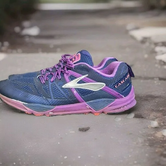 Brooks Cascadia 10 Athletic Trail Running Shoes Women's Size 8 5
