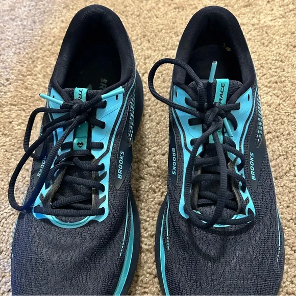 Brooks Trace Navy Blue Running Shoes Men’s Size 11.5 US 45.5 EU