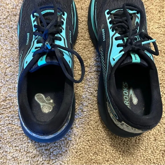 Brooks Trace Navy Blue Running Shoes Men’s Size 11.5 US 45.5 EU