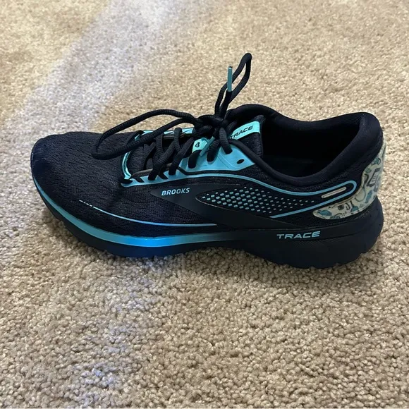 Brooks Trace Navy Blue Running Shoes Men’s Size 11.5 US 45.5 EU