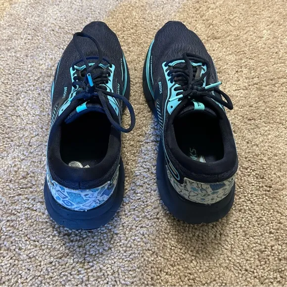 Brooks Trace Navy Blue Running Shoes Men’s Size 11.5 US 45.5 EU