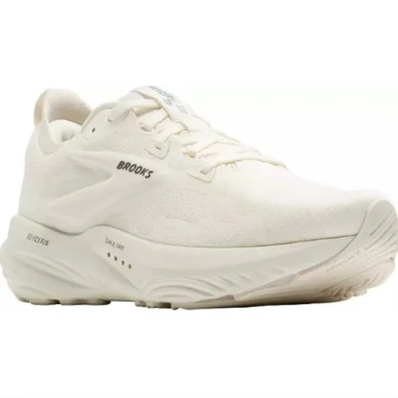 Brooks Women's Glycerin 22 Running Shoes - Beige/Navy Sneaker