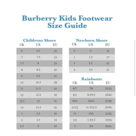 Burberry Baby Kids' Tan and Black Plaid Shoes Sneakers Size 21=5.5