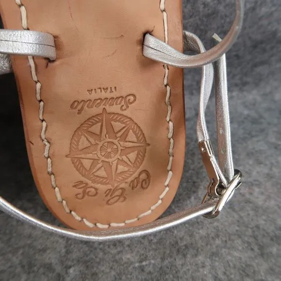 Ca Gi Sa Sorrento Shoes Womens 9 Sandal Handcrafted Leather Italian Boho Fashion