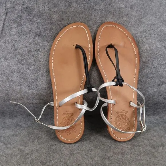 Ca Gi Sa Sorrento Shoes Womens 9 Sandal Handcrafted Leather Italian Boho Fashion