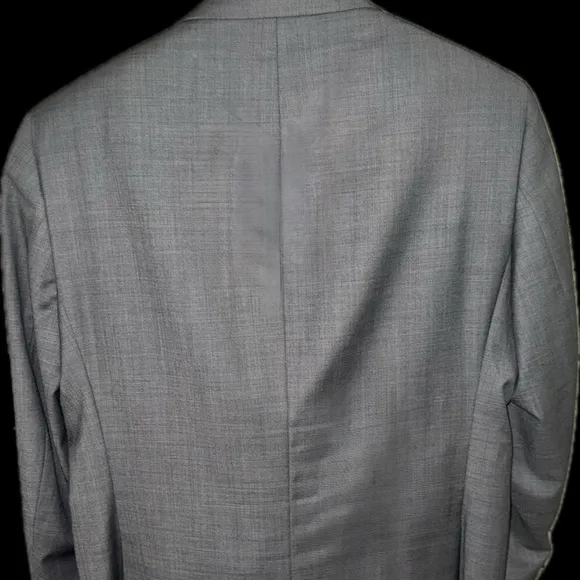 Calvin Klein Men’s Grey Suit 44S 100% Wool