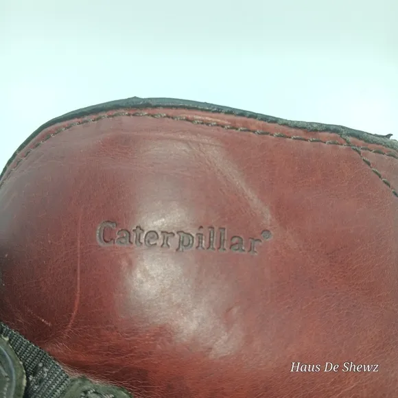 Caterpillar Cat Haverhill Buckle Chukka Boots 10.5 Leather shoes  Brown &amp; Black